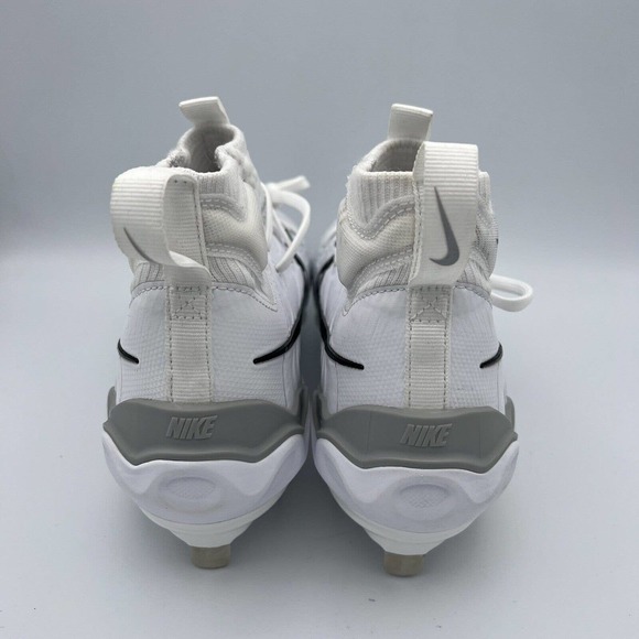 Nike Alpha Huarache NXT White Metal Baseball Cleats Mens Size 7 DJ6517 100 main image 6